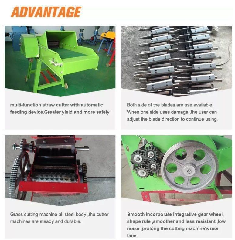 Nanfang Machinery Farm Small Hay Chopper for Animal Feed Implement Tractor Lawn Grass Mower Electric Cutter Machine