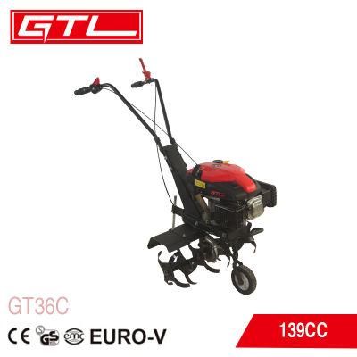 Luxury Models Gasoline Agriculture Power Tiller Mini Rotary Petrol Tiller with Euro V Engine (GT36C)