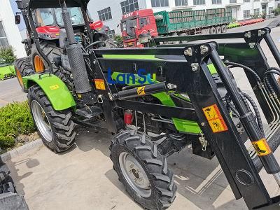 Hot Sale 4WD Agricultural Farm Tractor China Big Wheeled Farming Tractor with ISO CE Certificate