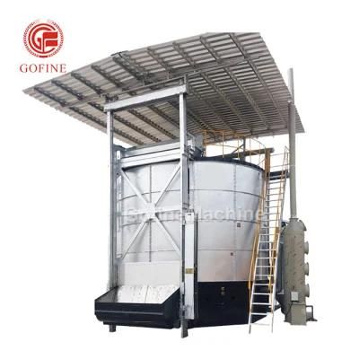 Composting Equipment Chicken Manure Organic Fertilizer Fermentation Machine Animal Waste Compost Making Machines