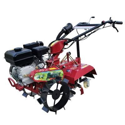 Multifunction Orchard Four Wheels Mini Power Tiller Cultivator