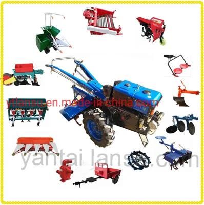 Electric Start Hand Start Walking Tractor Two Wheel Walking Tractor Hot Sale in Africa Market