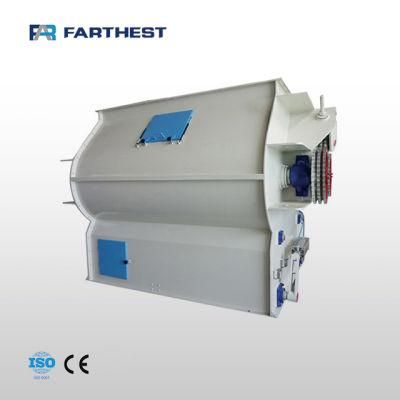 Twin Screw Paddle Mixer Machine for Processing Chicken Feed