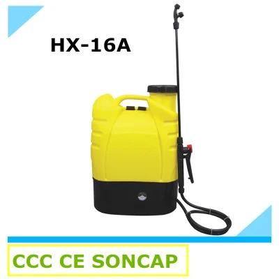 Heavy PE Plastic Rechargeable Electric Agricultural Knapsack Power Sprayer Machine (HX-16A/20A)