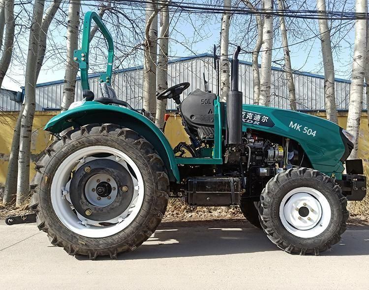 Cheap Price Four-Wheel Drive Farm Tractor 50HP Agricultural Machinery Popular Model