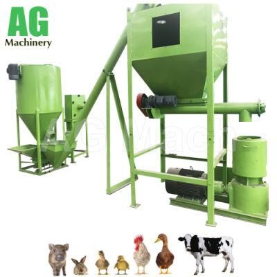Competitive Factory Price Small Poultry Feed Pellet Mill Plant