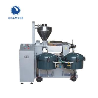 Multi-Functional Screw Oil Presser Flax Seed Heat Press Soybean Oil Extractor Machine Sunflower Seed Oil Press Machine