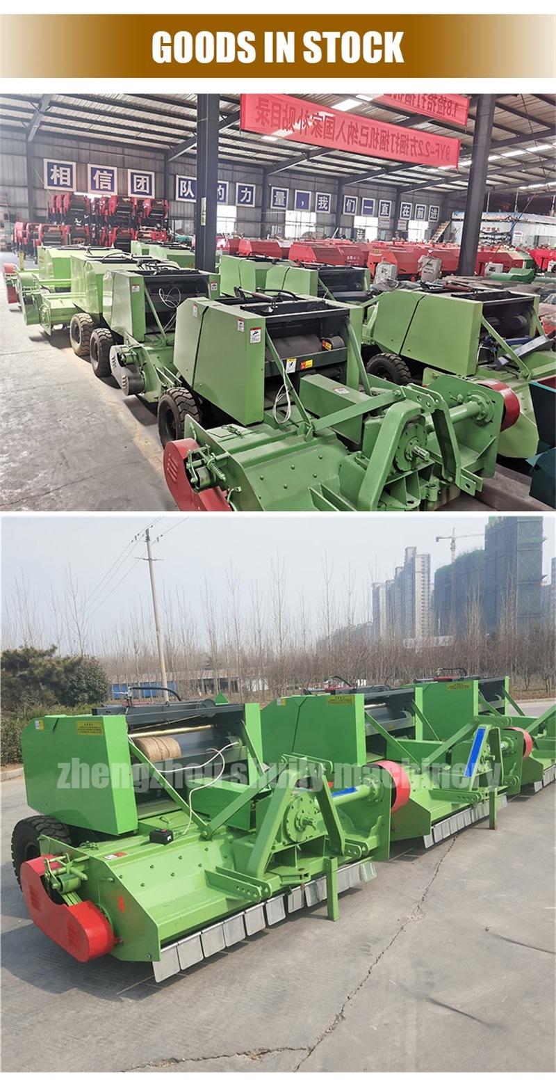 Grass Crusher for Walk Tractor Mini Hay Baler Machine