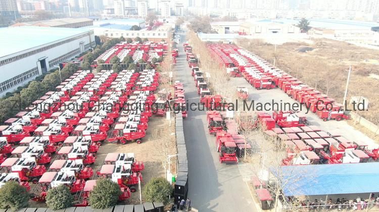 Multifunction Automatic Walking Tractor Reaper Wheat Combine Harvester for Sale Cheap Price