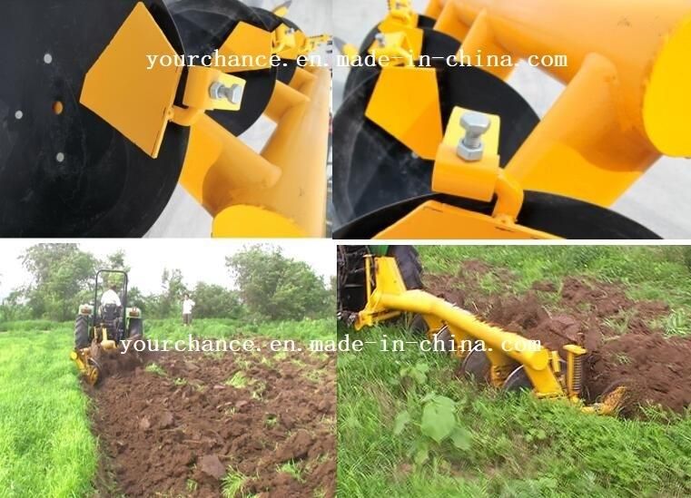 India Hot Sale 1lyx-530 100-140HP Tractor Mounted 1.5m Working Width 5 Discs Pipe Disc Plough