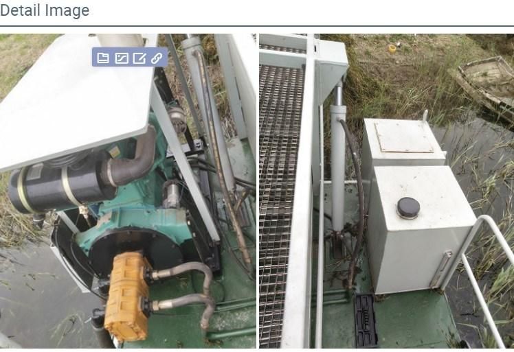 High Efficiency Water Plant Harvester Sargassum Machine Automatic Aquatic Plants Harvester