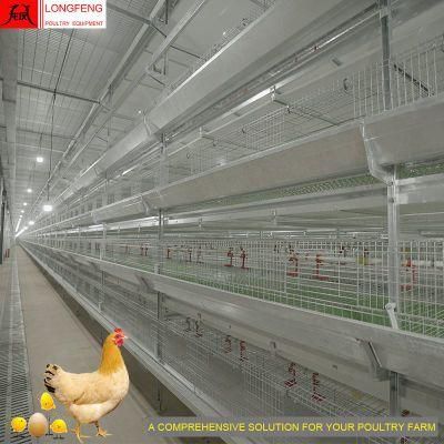 Automatic Farming Equipment 1 Year Warranty Egg Chicken Layer Battery Cage