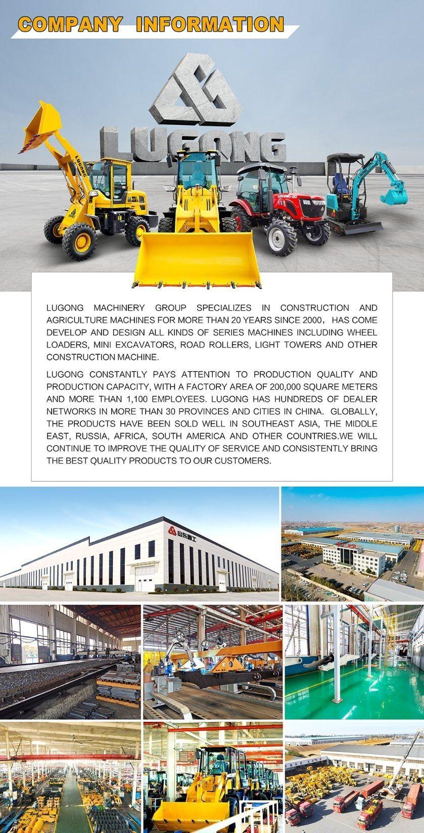 Lugong Diesel Arable Machinery Power Tractor Garden Cultivator Rotary Tiller with Cheap Price Lx50