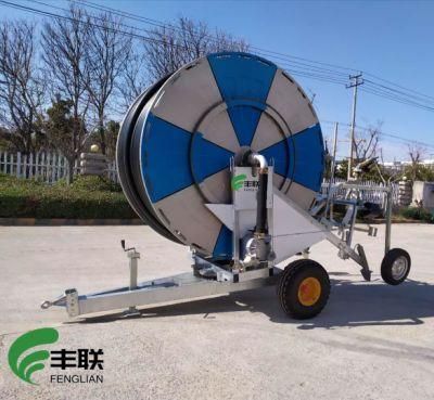 Hose Reel Irrigation Machine with Sprinkling Cart