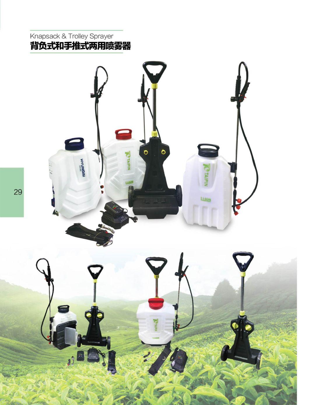 Customized18V Cordless Garden Home Spray Pump Portable Battery Backpack Sprayer