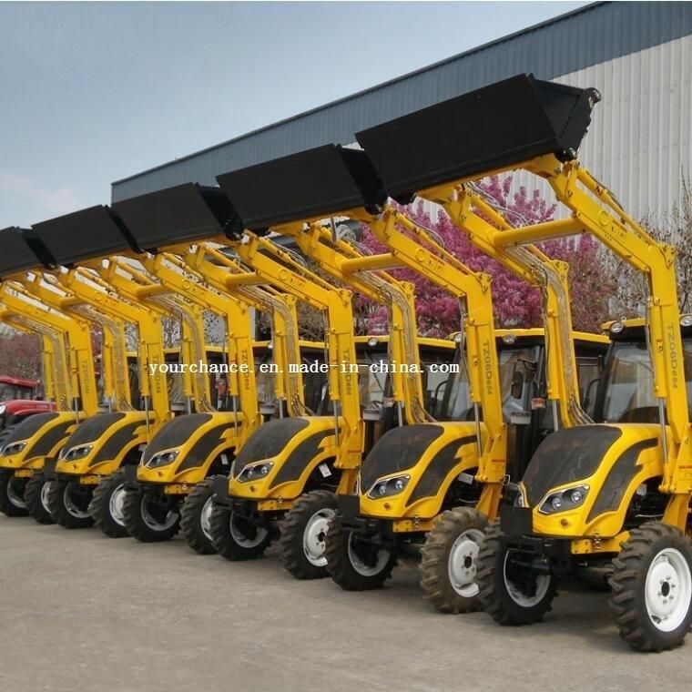 Syria Hot Sale Tz06D High Quality Quick Hitch Front End Loader for 45-65HP Agricultural Wheel Farm Tractor