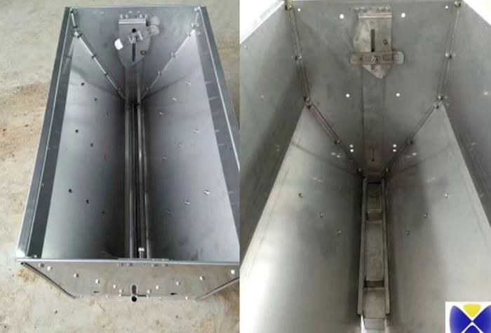 Stainless Steel Double Sided Hog Feeder Automatic Easy to Clean