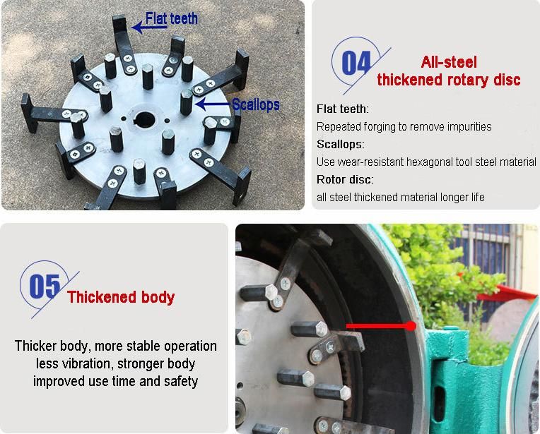 2022 Factory Direct Sale Manual Grain Flour Mill for Family Farm Customize