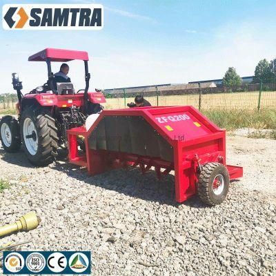 Livestock Machinery Tractor Mounted Waste Compost Turner Machine