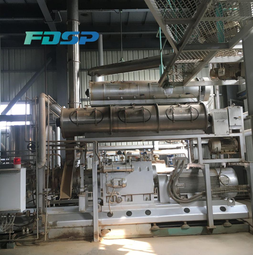 Twin-Screw Steam Extruder Floating Fish Feed Extruder Machinery