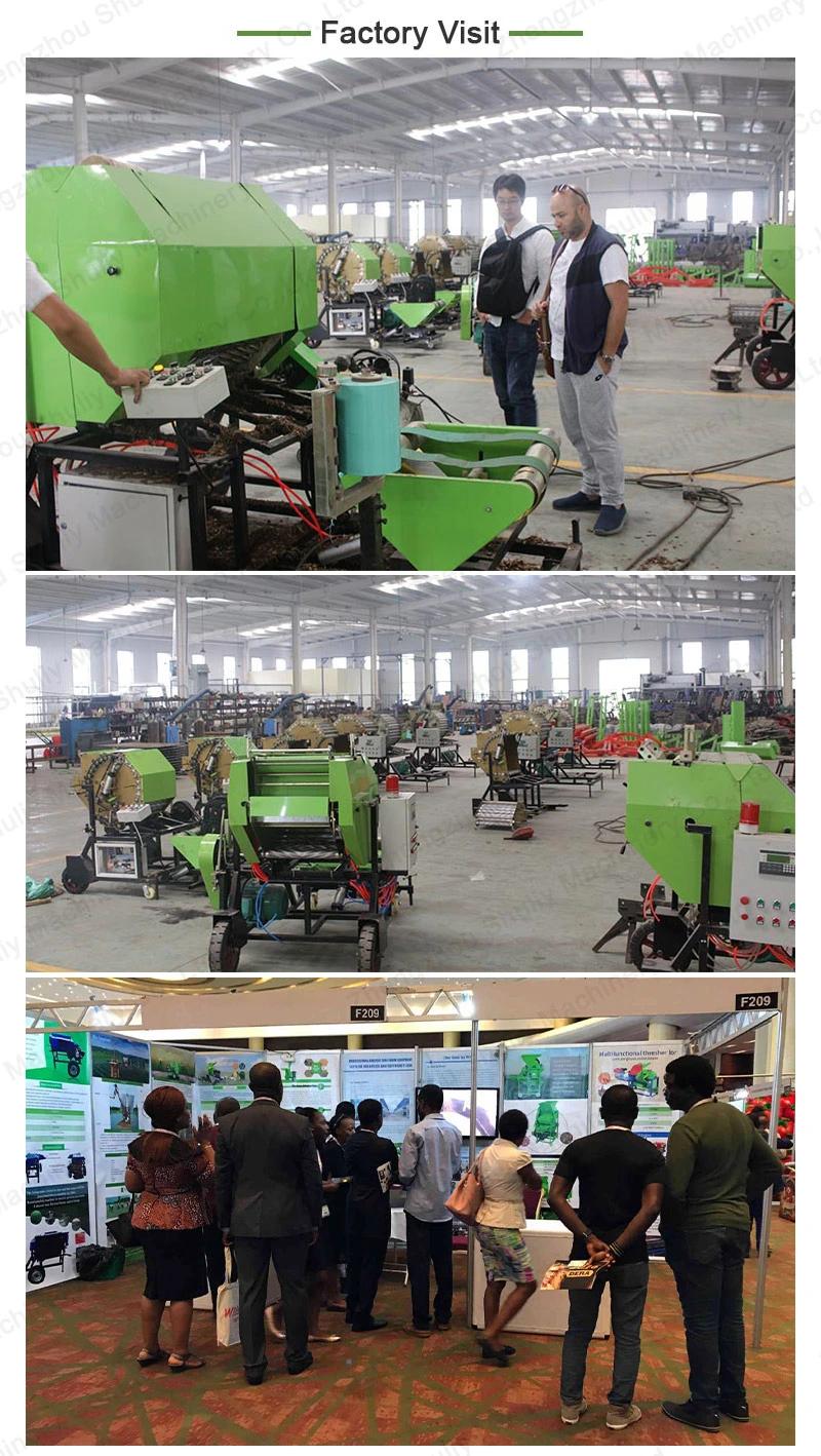 Diesel Engine Grass Hay Corn Silage Baling and Wrapping Packing Machine