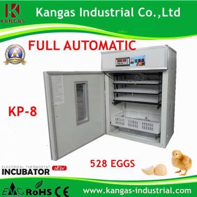 CE Approved Automatic Solar Chicken Egg Incubator with 528 Eggs