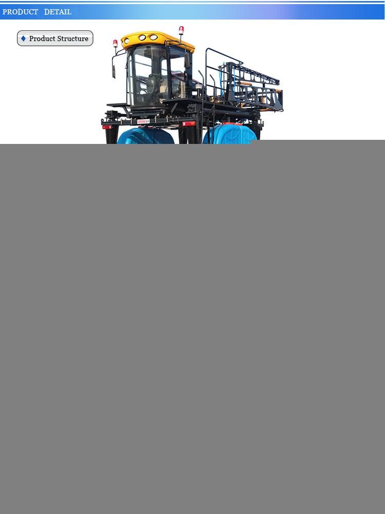 Farm Self Propelled Pesticide Sprayer Machinery for Agriculture