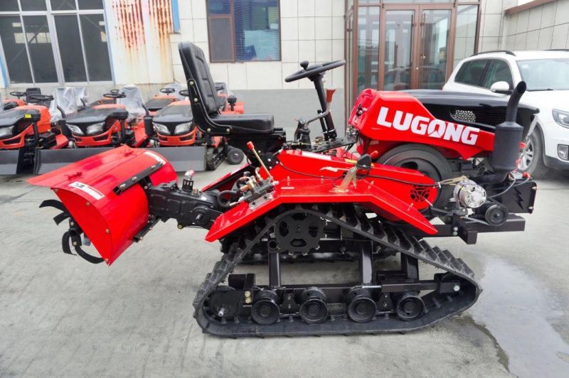 Lugong Forestry Soil Preparation Machinery Back Power Tractor Rotary Tiller