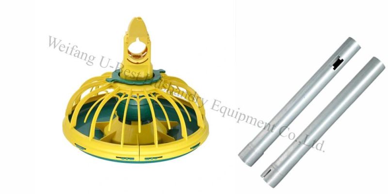 High Quality Poultry Equipment PP Chicken Broiler Feeding Pan System of Poultry Farm
