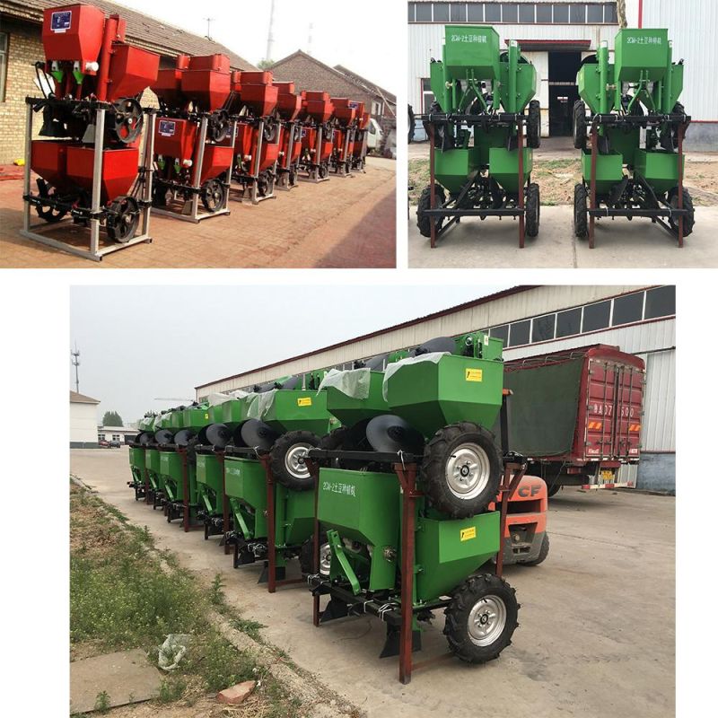 Farm Equipment 30-50HP Tractor Support Potato Planter 2 Rows Potato Seeding Machine