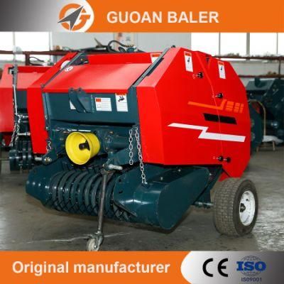 Round Corn Hay Wheat Straw Hay Baler Mini Round Baler