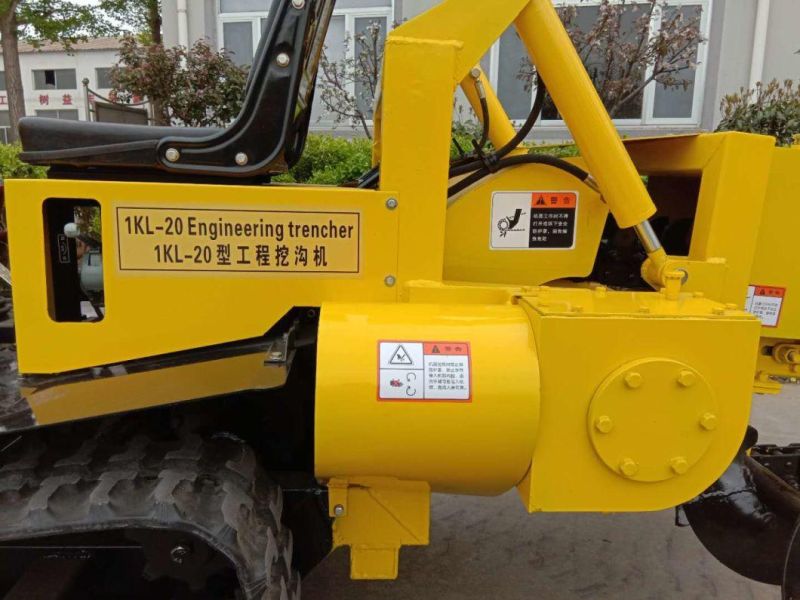 Factory Export Big or Small Gearbox Chain Trencher Machines