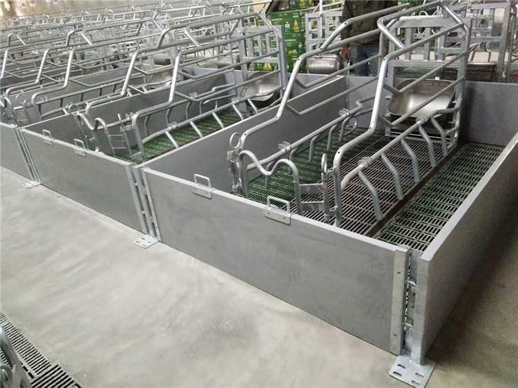 Hot DIP Galvanized Farrowing Pens Pig Farming Farrowing Crates