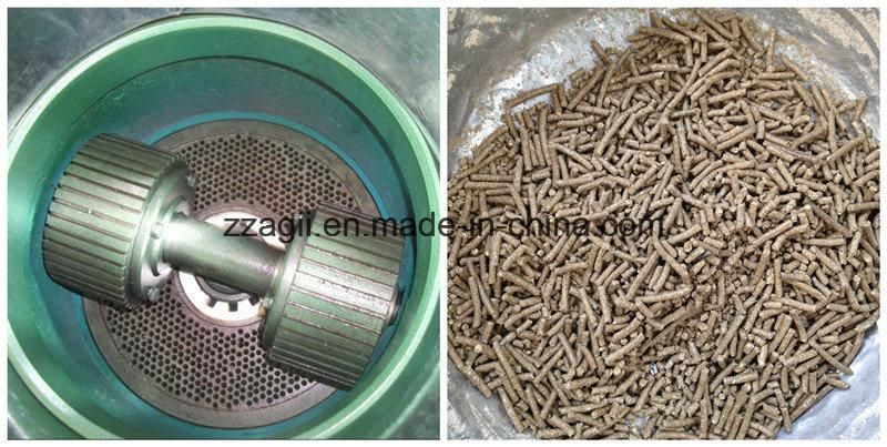 Small Capacity Mini Animal Feed Pellet Machinery for Home Use