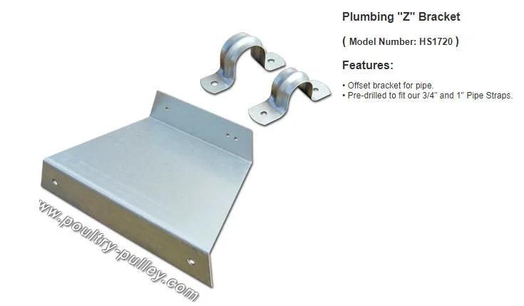 Plumbing "Z" Bracket