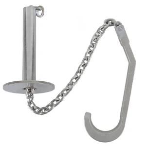 Hot Sale Tubular / Rail-Mounted Bloodletting Chain / Hook for Cattle Slaughter Line