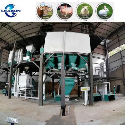 3-5t/H Poultry Animal Chicken Feed Pellet Machine Feed Processing Machine Cattle Sheep Alfafa Feed Pellet Mill Machine