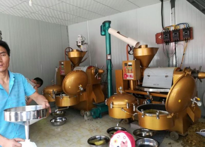 Compeitive Price High Quality Intelligent Peanut Soybean Sunflower Oil Machine