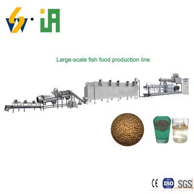 Floating and Sinking Fish Feed Machine Fish Feed Bulking Equipment Pellet Feed Manufacturing Processing