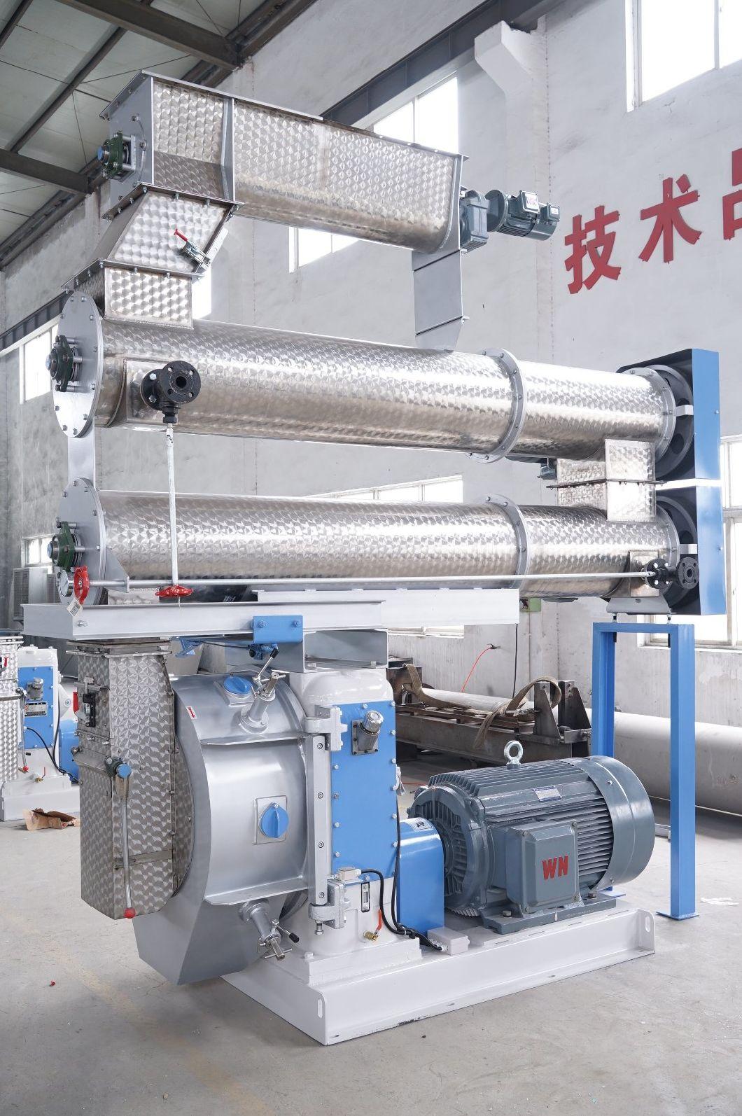 China Manufacture Cattle Chicken Poultry Fish Poultry Feed Making Machine as One of Main Feed Machines, Ce Certificated Pellet Machine.
