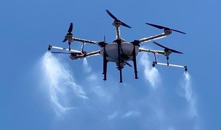 Tta M6e Pest Control Drone Palm Spraying Drone