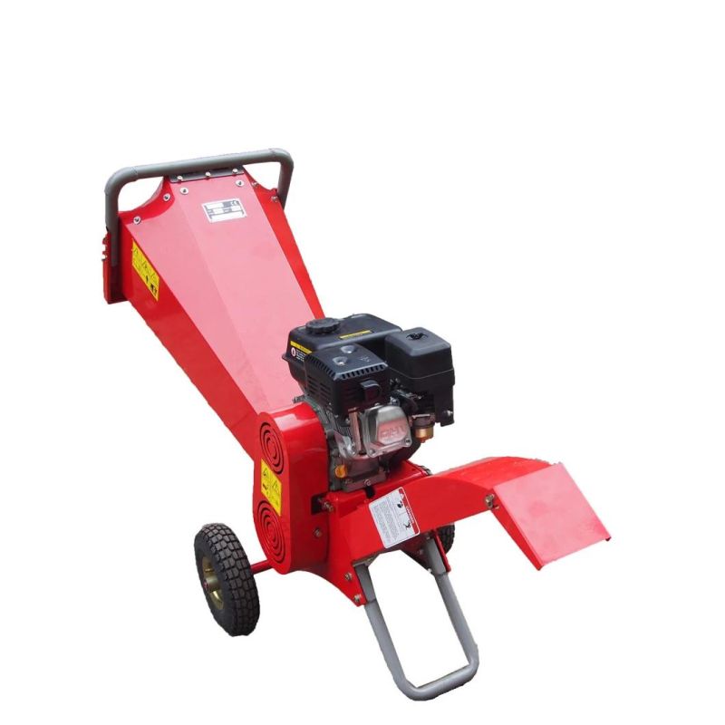 Trailer Mounted Leaf Wood Chipper Shredder