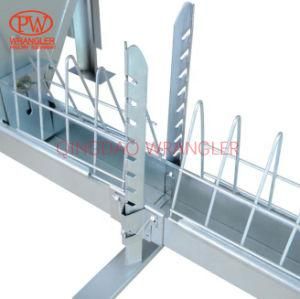 Poultry Breeder House Equipment Open Trough Chain Feeding Line System