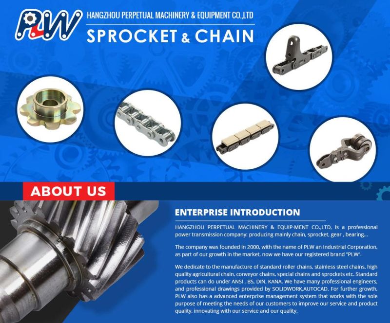 High Strength Agriculture Machinery Parts Heavy Duty Stainless Steel Chain