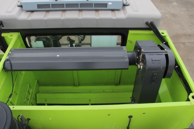 Zoomlion Te100 Wheeled Type Wheat Corn Combine Harvester Agricultural Machinery