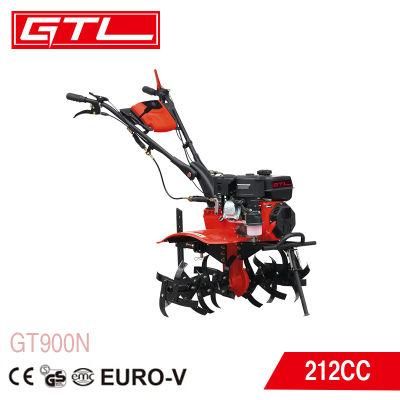 Agricultural Farm Tools Petrol Rotary Cultivator Farm Gasoline Tiller with Cast-Iron Gearbox (GT900N)