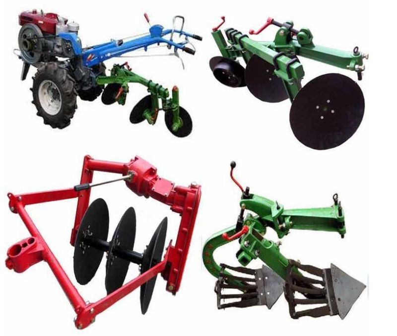 Dongfeng/Gongnong DF/GN Type Power Tiller / Walking Tractor / Two-Wheel Tractor / Mini Tractor 1LS-125 Single Plough