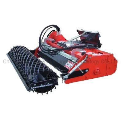 Stone Burier with European Mounting Plate for Wheel Skid Steer Loader