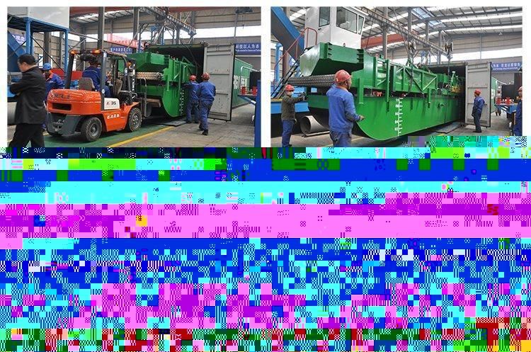 Water Plants Cutting Water Hyacinth Harvest Weed Removal Harvester