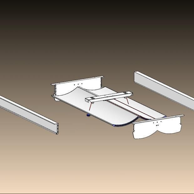 Circulatory Ventilation Butterfly Double Opening Window